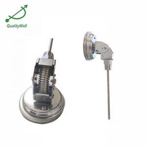 -40/70C collegamento regolabile in acciaio inox 3 pollici termometro bimetallico calibro per pipeline - Product Image 5