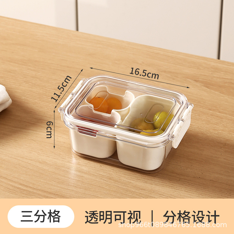 PET Short 3-Compartment - Small Size