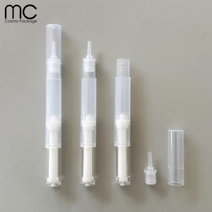 T202+B33 Lápiz dispensador <span class=keywords><strong>de</strong></span> <span class=keywords><strong>gel</strong></span> para crecimiento <span class=keywords><strong>de</strong></span> <span class=keywords><strong>cejas</strong></span>, a prueba <span class=keywords><strong>de</strong></span> fugas, <span class=keywords><strong>de</strong></span> plástico, <span class=keywords><strong>de</strong></span> 2ml y 3ml, para limpieza <span class=keywords><strong>de</strong></span> manchas faciales, con cepillo - Product Image 1