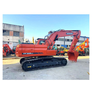 Excavatrice hydraulique sur chenilles Doosan DX225LC-9 DX225 d'occasion de haute qualité, pelle hydraulique sur chenilles de 22 tonnes - Product Image 6