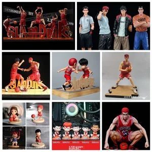 ฟิกเกอร์ Slam <span class=keywords><strong>Dunk</strong></span> รุ่น Q Version Century High Five ซากุรางิ ฮานามิจิ รุคาวะ คาเอเดะ ฉากกีฬา วัสดุ PVC บรรจุกล่อง - Product Image 2