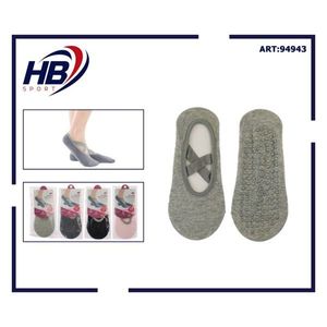 HB Sport Anti-Slip Yoga <b>Socks</b> Gray Non-Skid <b>Grip</b> For Women Men Exercise Fitness Art 94943 - Product Image 3