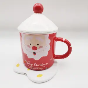 क्रिसमस उपहार कॉफी मग गरम सेट तापमान नियंत्रण स्मार्ट मग कप गरम हीटर के साथ वायरलेस चार्जर