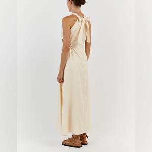 Nuovi Maxi <span class=keywords><strong>vestiti</strong></span> <span class=keywords><strong>bianchi</strong></span> alla rinfusa modesti una linea di lode danza taglie forti abiti Casual da <span class=keywords><strong>donna</strong></span> - Product Image 3