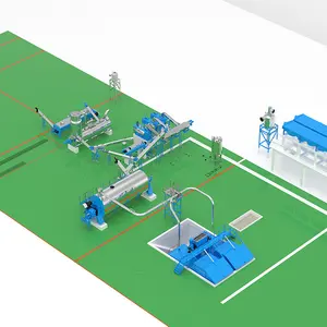 Animal offal, feathers, bones, horns, hooves, handling and processing lines.Meat and bone meal production line.rendering plant.