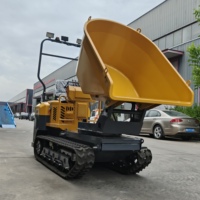 Bestes Preis-Leistungs-Verhältnis 1,5-Tonnen-Raupendumper mit CE EURO5 Kubota-Motor und Hydraulik für Europäische Landwirtschaft