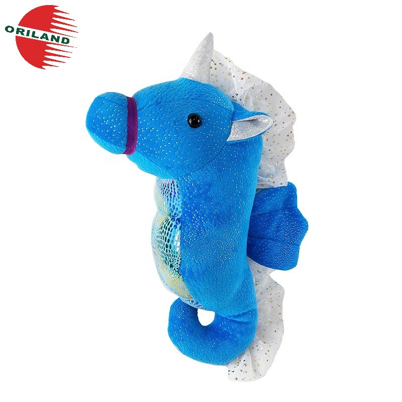 ファンシーデザインキッズソフトぬいぐるみシーアニマルタツノオトシゴ