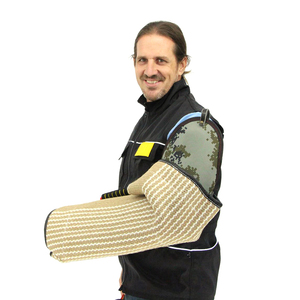 Suministros de entrenamiento para perros Mangas de mordida de aleteo grueso Objetivos Mangas antimordedura Protectores de entrenamiento para perros Mangas grandes para jóvenes para perros - Product Image 1