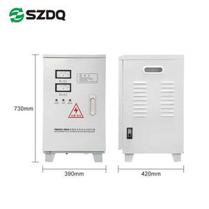Stabilisateur de tension monophasé SZDQ SVC-10KVA 110V/220V <span class=keywords><strong>AVR</strong></span> automatique pour la protection des réfrigérateurs - Product Image 6