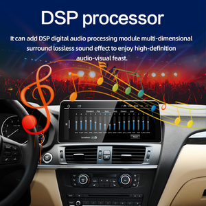 Qualcomm 665A Android 8 Núcleos 4G LTE WiFi 6+128G Pantalla Táctil de 12.3 Pulgadas GPS Navegación Car-play Auto para BMW X3 F25 X4 F26 - Product Image 4