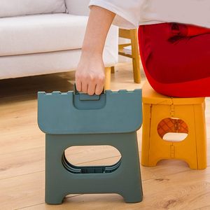 Heavy Duty Folding <b>Stool</b> Large Plastic Step <b>Stool</b> for Adults 90kg Capacity Non-slip Collapsible Chair for Home Kitchen <b>Garden</b> - Product Image 5