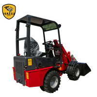 Hochwertiger Mini-Radlader Baumaschine Hoflader Landwirtschaftlicher Radlader D25 600kg Hubkraft CE