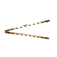 Folding Aluminum Alloy Level Ruler Acceptance Testing Ruler Flatness Verticality Measuring Instrument Room Inspection Tool