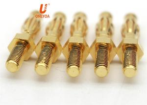 Onlyoa מותאם אישית 4.0 מ מ מ "מ זהב בננה תקע עם חוט m4 חוט אגוז עבור דגם תחביב <span class=keywords><strong>rc</strong></span> וסוללה ליפואי - Product Image 4