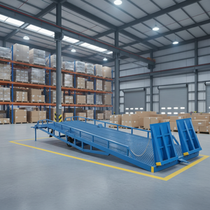 Rampa Móvil Hidráulica de Alta Resistencia para Montacargas, Carga y Descarga en Almacenes, Manejo de Materiales - Product Image 2