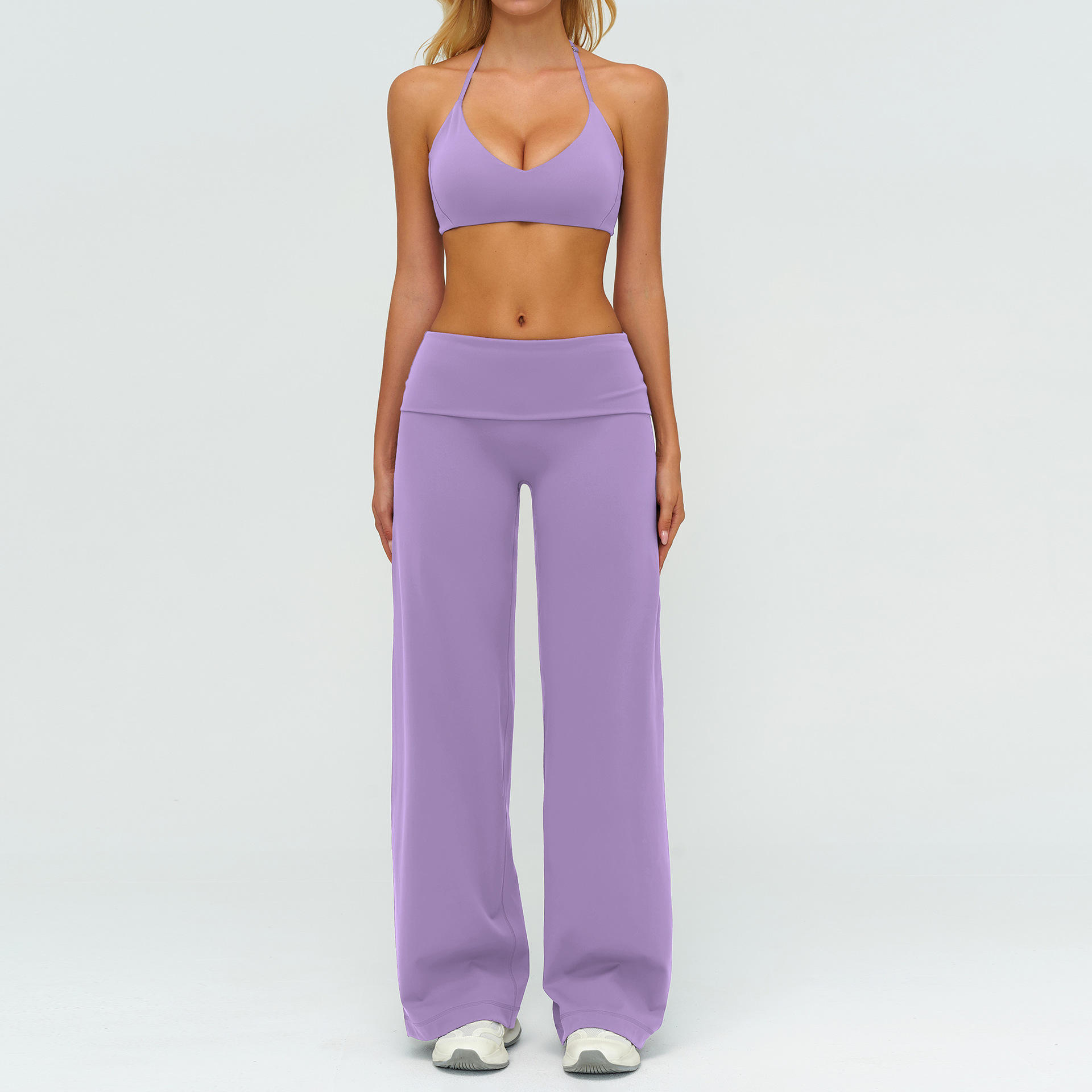 Light Purple+Bra+Pants
