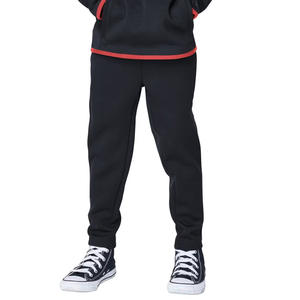 Pantalon en tricot polyvalent pour garçons avec ceinture élastique et texture légère adapté aux moments de jeu et de détente du week-end - Product Image 5