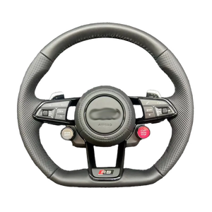 ชุดพวงมาลัยสปอร์ต <span class=keywords><strong>Audi</strong></span> <span class=keywords><strong>R8</strong></span> พร้อมปุ่ม <span class=keywords><strong>R8</strong></span> ปรับโหมดการขับขี่ ตกแต่งภายใน อัพเกรด เหมาะสำหรับ <span class=keywords><strong>Audi</strong></span> <span class=keywords><strong>R8</strong></span> ทุกรุ่น - Product Image 1