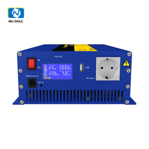 Invertisseur à onde sinusoïdale pure monophasé intelligent 3000W fabriqué en Chine pour la maison, l'automobile et les moteurs, onduleur de voiture 12v <span class=keywords><strong>220v</strong></span> - Product Image 1