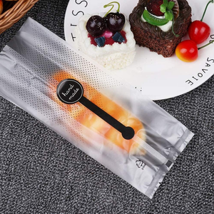 סיטונאי polka שחור שקיות אריזה סרט מדבקות stopp שקיות פלסטיק שקיות עוגיות אפוי מוצרי מזון - Product Image 6