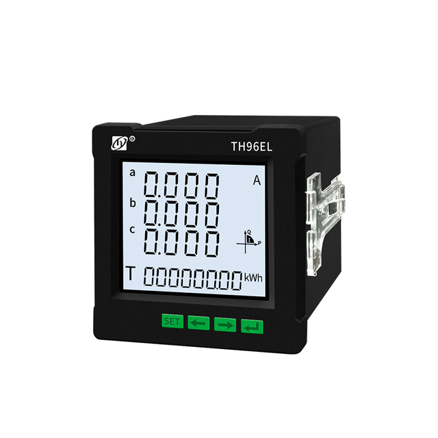 3 Phase Multifunctional Power Meter with RS485 Modbus-RTU 4-Quadrant Energy & 2-Way Pulse Output for Distribution Cabinet