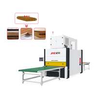 Machine de lamination du bois haute fréquence pour portes intérieures à joint invisible sans limite d'épaisseur de noyau