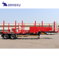 Bois Bois Remorque Remorque Transport Remorque Camion forestier