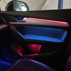 Pour Audi Q5/Q5L 2018+ : Éclairage d'ambiance automobile, amélioration de l'éclairage intérieur, plaque de recouvrement lumineuse, lampe de dossier - Product Image 6