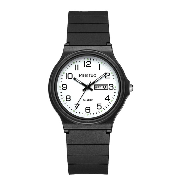 Fashion Simple Student Watch for Exam, Waterproof Luminous Quartz Watch, Casual Fashion Kids Watch for Boys