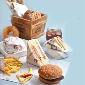 Papel Antigrasa Sin Blanquear Personalizado de Fábrica para Envolver Hamburguesas y Sándwiches, 35g - Product Image 1