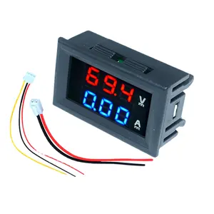 0.28'' Dual LED Display 0-100V 10A Mini Digital Voltmeter Ammeter