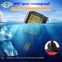 HAIZG-foco de luz LED de trabajo superbrillante, 24V, 4 pulgadas, todoterreno, coche, camión, Tractor, faro led