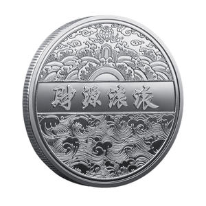 Koin Peringatan Logam Antik Tahun Naga Keberuntungan, Emas Perak, Relief Naga Berdaulat, Koleksi Kekayaan yang Mengalir - Product Image 6