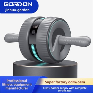 <span class=keywords><strong>Roue</strong></span> abdominale intelligente avec système de rebond automatique, écran LCD professionnel, entraîneur de force du tronc pour entraînement à domicile - Product Image 5