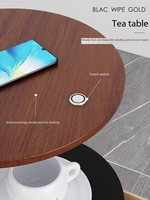 Lampe de sol d'angle LED rechargeable moderne pour chambre et salon, design intelligent avec abat-jour en métal, style contemporain