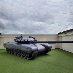 Char d'assaut gonflable géant numérique, grand modèle publicitaire gonflable, accessoires gonflables <span class=keywords><strong>pour</strong></span> exercices d'entraînement - Product Image 2
