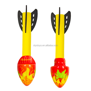 Chất lượng cao PU bọt ngoài trời tên lửa đồ chơi tay phóng ném bọt tên lửa tên lửa - Product Image 4