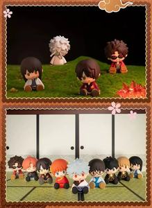 Figurina Ufficiale in PVC Gintama POTTE-<span class=keywords><strong>R</strong></span>, Scatola Misteriosa con Personaggio Seduto in Resina Epossidica, Giocattolo Trendy Anime <span class=keywords><strong>Manga</strong></span>, Personaggio Periferico Kamui Frozen - Product Image 6