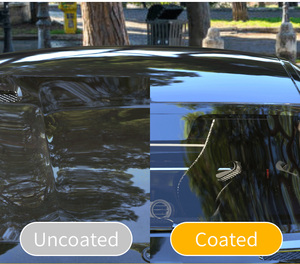 Revêtement céramique liquide pour voiture X9 S6, spray nano, scellant pour peinture - indice de lavage 50, brillance maximale, extrêmement hydrophobe, capacité de 200 ml - Product Image 5