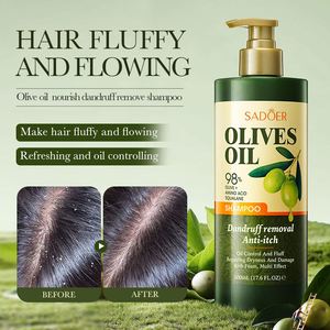Ensemble Shampooing et Après-Shampooing à l'Huile d'Olive Bio Naturelle 98% Nettoyage en Profondeur Nourrissant Réparateur Lissant Gel Douche Soin Capillaire - Product Image 2