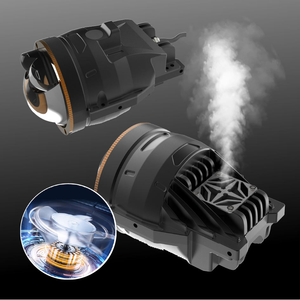 CARALL OEM - Faro Antiniebla LED <span class=keywords><strong>de</strong></span> 3 <span class=keywords><strong>Colores</strong></span> con Luz Alta y Baja, Lámpara Antiniebla LED <span class=keywords><strong>de</strong></span> 3 Pulgadas para Automóvil, Proyector <span class=keywords><strong>de</strong></span> Lente Bi-LED para Coche - Product Image 5