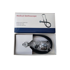 Estetoscopio Médico de Doble Tubo, Estetoscopio de Cardiología de Doble Cabeza con Tubo Rojo para Uso Clínico y Doméstico - Product Image 6