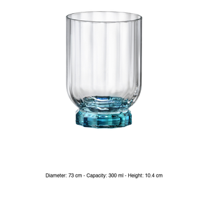 Verre à whisky Bormioli Rocco Florian Blue Rocks 30 cl H 10,4 cm Ø 7,3 cm - Product Image 3