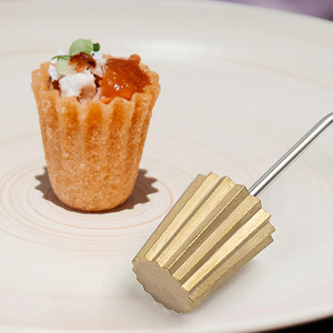 แม่พิมพ์อบขนมทองคำขนาดเล็ก เครื่องทำพายเต้แบบมาเลเซีย แม่พิมพ์ทาร์ตไข่แบบใช้ซ้ำได้สำหรับการอบ - Product Image 6