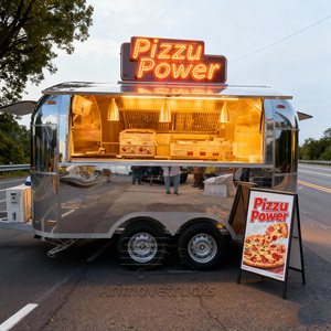 Remolque de Comida Callejera para Exteriores, Carrito Móvil para Doner Kebab, Pollo Frito, Hot Dogs, Hamburguesas, Pizza y Pasta Personalizada, en Venta - Product Image 2