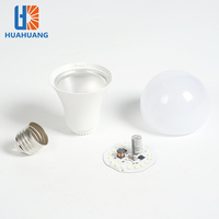 Ampoule LED Huahuang à Économie d'Énergie Forme A pour Marché et Atelier B22 E27 3W 5W 7W 9W 12W 15W 18W 24W