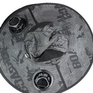 Sombrero de Ala Ancha con Ventilador Solar, Protección Solar, Doble Alimentación Solar y USB, Ajustable, para Playa, Senderismo, Pesca, Uso en Primavera/Verano, para <span class=keywords><strong>Hombre</strong></span> - Product Image 5