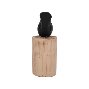Statuetta a Forma di Cilindro con Scultura di Uccello per Arredamento Casa, Decorazione Naturale per Bagno, Ufficio, Mensola, Tavolino da Caffè - Product Image 4