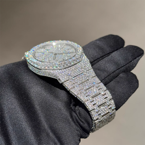 <span class=keywords><strong>Orologi</strong></span> di Lusso con Diamanti Moissanite, Superano il Test del Diamante, <span class=keywords><strong>Orologi</strong></span> Automatici con Brillanti Incastonati per <span class=keywords><strong>Uomo</strong></span> - Product Image 3