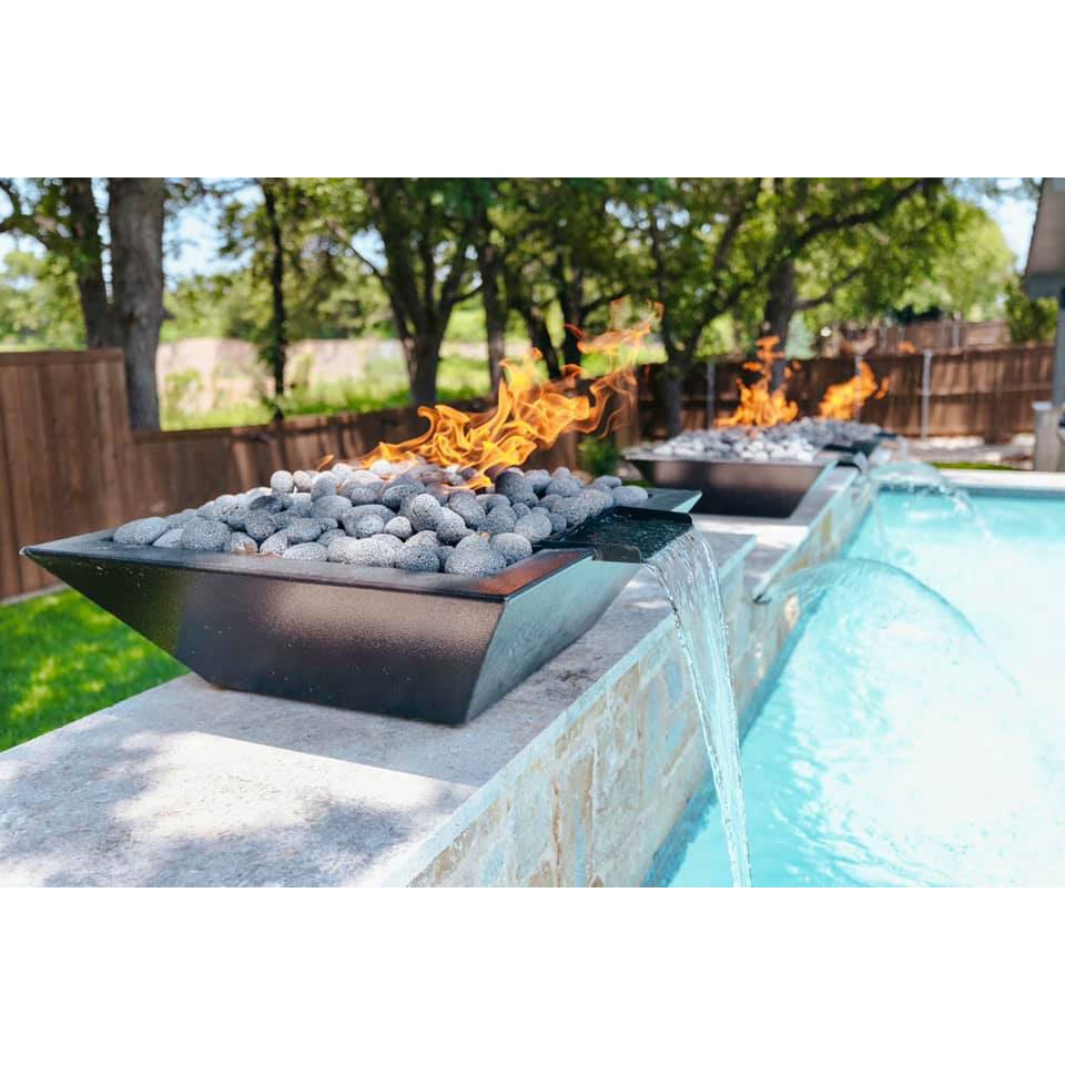 Gnee Garden Fire Pits - Durable Corten Steel Water Features, image size:960x960
